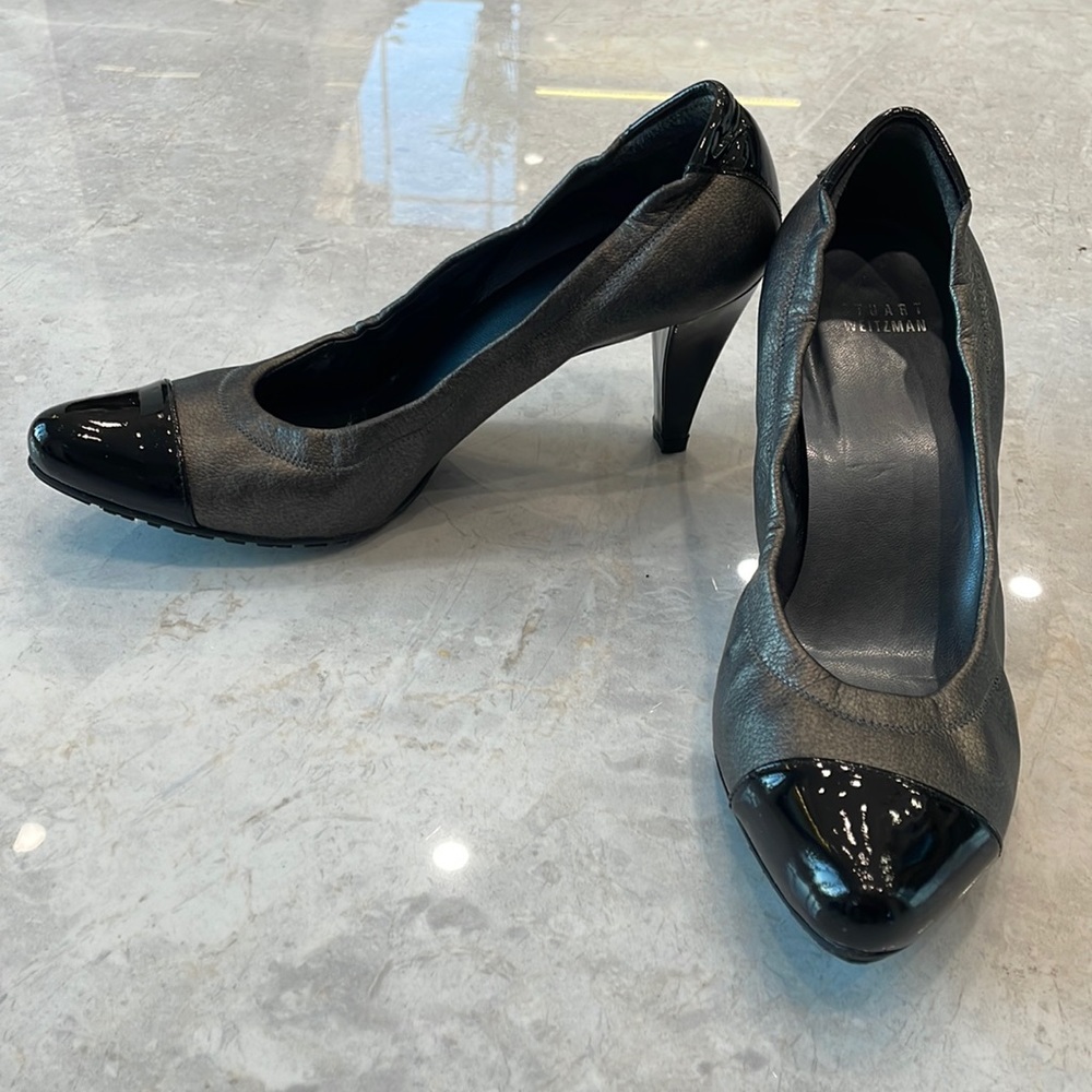 Stuart Weitzman Heels Two-Toned Shoes